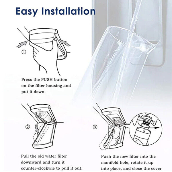 For LG-LT1000P ADQ747935 Refrigerator Fridge Water Filter Repl