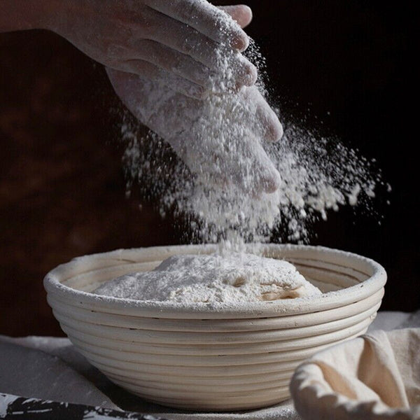 Proofing Provin Bread Dough Baking Rattan Round Oval Basket Brotform B