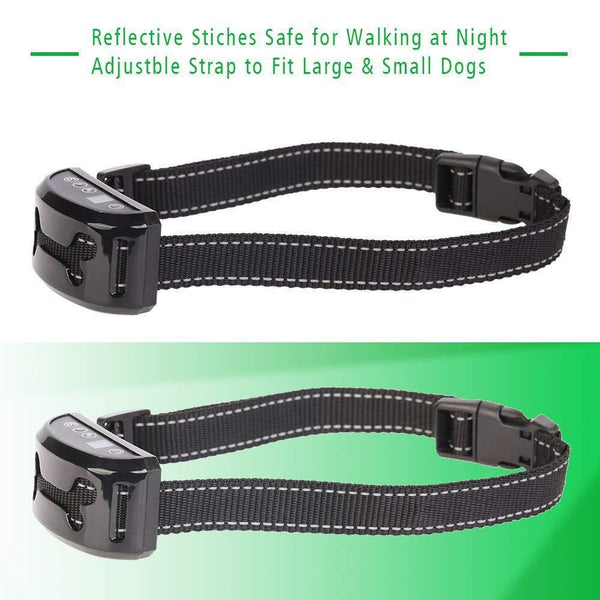 Dog barking Pet Rechargeabl barking collar vibrate barkcollar Auto Ant