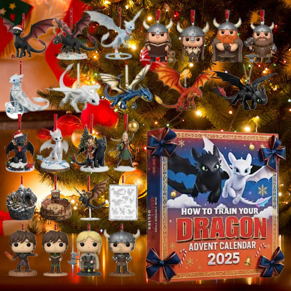 How to Train Your Dragon Tootless 24 Days Christmas Countdown Advent C