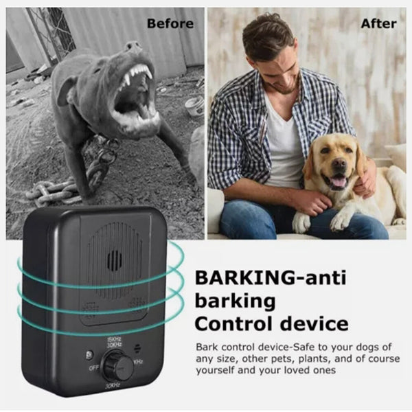 Repeller Device Trainer Control Barking Anti-Bark Stop Ultrasonic Dog