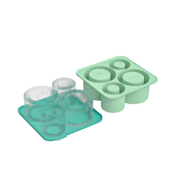 4 Grid Ice Cube Tray for Stanley-Cup Tumbler Cup Circle Shape Silicone