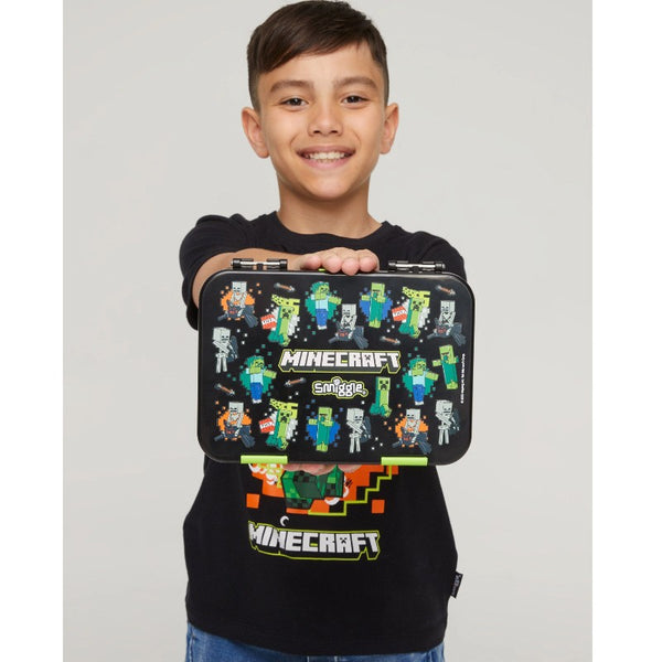 Minecraft Kids School Bag Set – Backpack, Trolley Bag, Lunch Bag, Lunch Box & Bottle