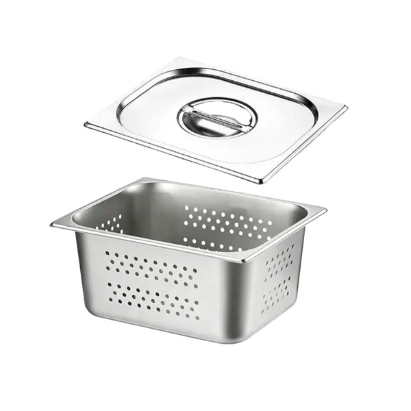 Perforated Buffet Pan Steam Table Pan Gastronorm Pan Perforated Steamer Pan New