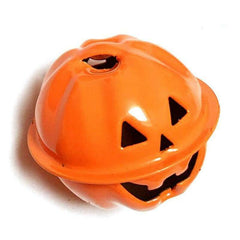 Metal Bells Halloween Pumpkin Head Bells Tree Decorations Hanging Decor HG