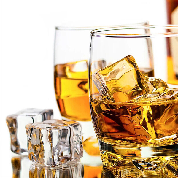 Fake Acrylic Ice Cube Artificial Wedding Party Photography Display Clear