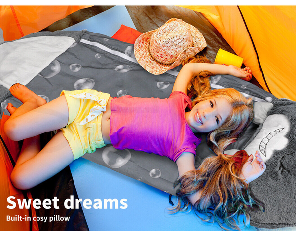 Sleeping Bag Children's Pillow Stuffed Toy 135-180cm Kids Camp Blanket