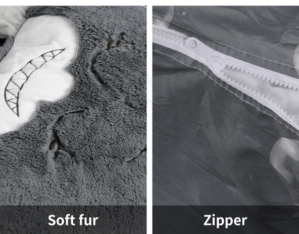 Sleeping Bag Children's Pillow Stuffed Toy 135-180cm Kids Camp Blanket