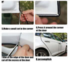 5M Car Door Edge Protector U Style Seal Push on Trim Strip Pinchweld Rubber DIY