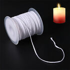 2-4x 61M/Roll Spool of Cotton Square Braid Candle Wicks Wick Core Candle Making