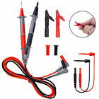 Alligator Clip Multimeter Test Leads for Meter Electrical Probes Tools Kit New