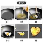 5X Fried Egg Mould Egg Rings Stainless Steel Metal Ring Pancake Frying Shape AUS