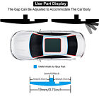 2pcs Car Windshield T-Shape Sealing Strip Window Gap Weatherproof Trim Roof Seal