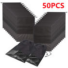 Portable Shoes Bag Travel Storage Pouch Drawstring Bag Non-woven Shoe Bag