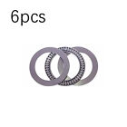 2/4/6/8Pcs Thrust Needle Roller Bearings 20x25x2mm with Washers Bearing Roller