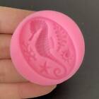 Sea Shell Seahorse Silicone Fondant Mould Cake Craft Starfish Icing Baking Mold