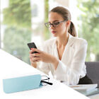 Leather Eyeglass Sunglasses Reading Glasses Case Soft Pouch Bag Pocket -3 Colour