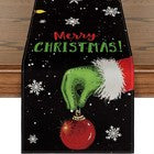 Christmas Table Runner Tablecloth Christmas Home Dinning Table Flag Xmas Decor