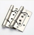 1-3Sets Stainless Steel Non Mortise 100mm Hirline Door Hinge Hinges Ball Bearing