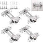 UP 10X Stainless Steel Gate Latches Flip Latch Bolt Latch Lock for Safety Door A