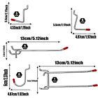 114PCS Pegboard Hooks Set Bins Peg Board Wall Hanger Garage Organizer Workshop