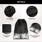 Portable Shoes Bag Travel Storage Pouch Drawstring Bag Non-woven Shoe Bag