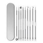 Blackhead Remover Tool Pimple Blemish Popper Comedone Acne Cleaner Kit Clip
