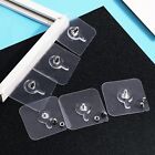 10x Punch-Free Self Adhesive Screw Sticker Wall Hanging Sucker Hook Nail Holder
