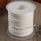 2-4x 61M/Roll Spool of Cotton Square Braid Candle Wicks Wick Core Candle Making