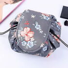 Lazy Cosmetic Bag Printing Drawstring Makeup case Storage Bag Portable Travel AU