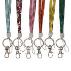 3PCS Rhinestone Lanyard Neck Strar ID Card Holder Key Case Name Badge ID card AU