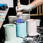 5PCS Sash Brushes Paint Brushes Set Wood Stain Brushes for Walls Cabinets Fences