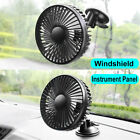 12V Car Fan Portable USB Vehicle Truck 360° Rotatable Auto Cooling Cooler Fan