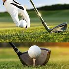 100X 4.2/8.2CM Wooden Straight Golf Tees Golf Tee Striped Golf Ball Tee Supplies