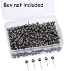 800Pcs Map Push Pins Map Tacks Round Head Tacks Steel Points Assorted Colour AUS