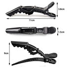 50x Crocodile Hair Clips Salon Hairdressing Tool Matte Section Claw Clamp AU