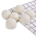 12x Reusable Wool Dryer Balls Drying Fabric Softner Clothes Wrinkles Reduce 6cm