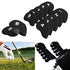 10 PCS Golf Head Cover Club Iron Putter Head Protector Neoprene Covers Set Black