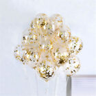 Gold Confetti Balloon Latex Standard Retro Balloons Wedding Birthday Party