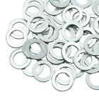 50pcs Car Engine Oil Crush Washers Drain Plug Gaskets 14mm ID. 22mm OD. Aluminum