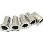 50x M6 Thread Carbon Steel Flat Head Rivet Nut Rivnut-Insert Nutsert AU