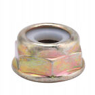 10Pcs M10x1.25 Left Hand Thread Locking Nut For Strimmer Brush Cutter Trimmer