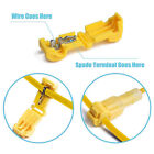 60pcs T-Tap Electrical Wire Crimp Terminals Quick Splice Cable Connectors Kit AU
