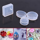 20PCS Mold Pendant Mould With Hanging Hole Jewelry Keychain Pendant DIY Craft AU