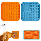 Silicone Dog Pet Lick Mat Pad Boredom Buster Slow Feeder Bath Grooming Helper AU