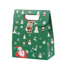 50PCS Christmas Candy Biscuit Packaging Box Small Gift Bag for Baking Hand Treat