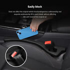 2Pcs Car Seat Gap Filler Spacer Auto PU Universal Soft Holster Blocker Pad AU