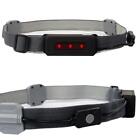 Portable Rechargeable Headlight Red Warning Light for Outdoor Running Camping