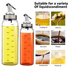 2pcs 300/+450ml Olive Oil Vinegar Dispenser Pourer Glass Bottle Kitchen Tools