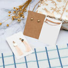 300PCS Jewellery Cardboard Display Cards Necklace Stud Earring Brown White Black